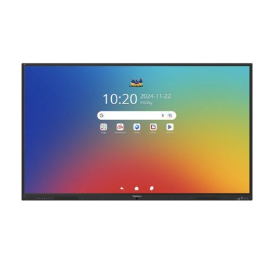 VIEWSONIC Interaktivni zaslon 75", 64 točke dodira, 9H, 450 nita, 8 GB / 128 GB, Android 16, crni